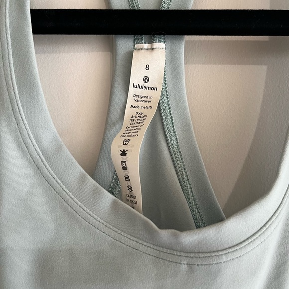 Lululemon Athletica Soft Blue Tank Top - Picture 2 of 5